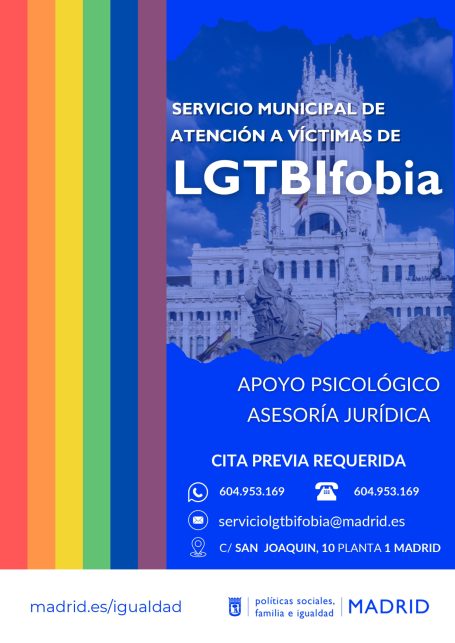 Servicio municipal de atención a víctimas de LGTBIFÓBIA