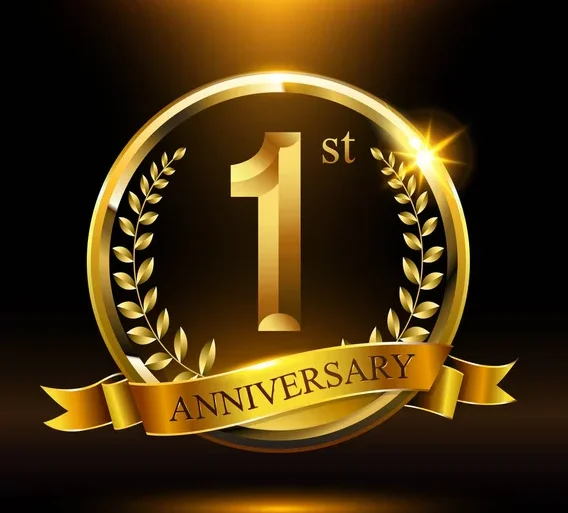 primer aniversario de la fundación