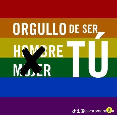 Orgulloso de ser tú!