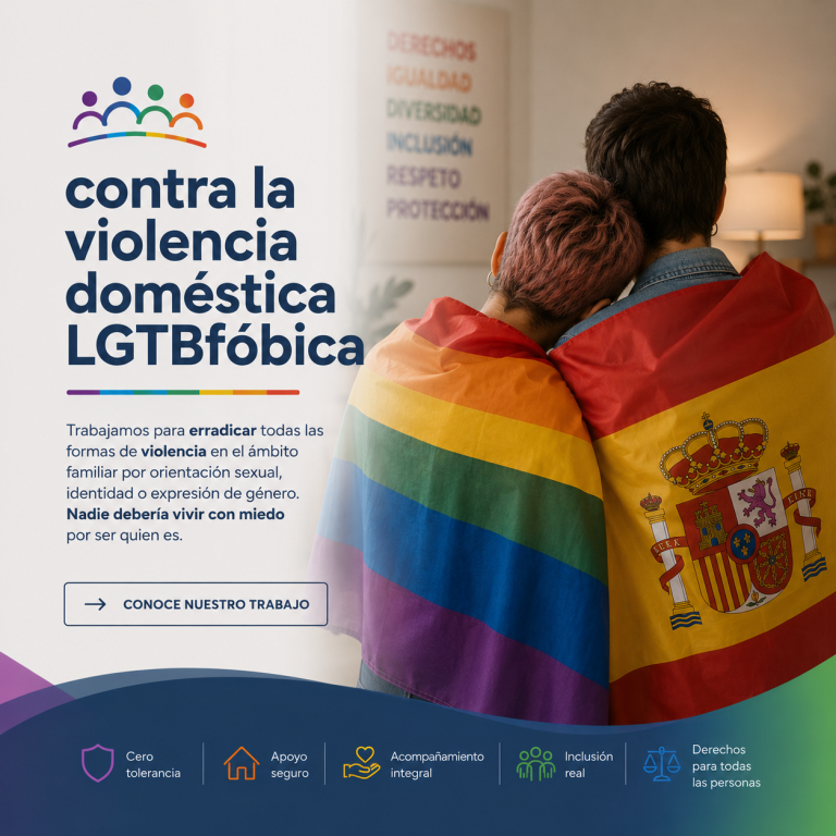 Contra la violencia doméstica LGTBFÓBICA