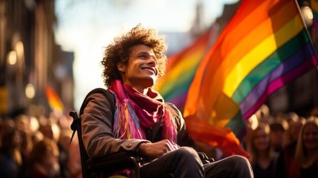 Personas con discapacidad en el Orgullo